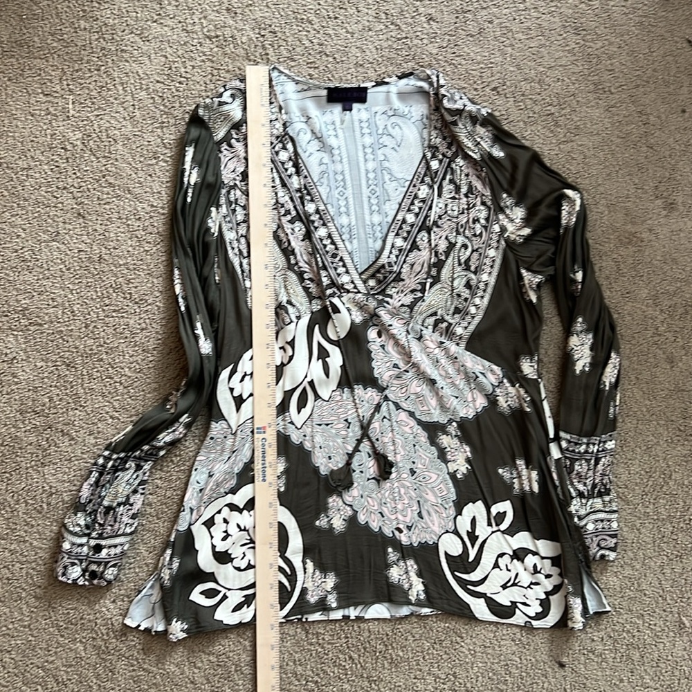 Hale Bob large long sleeve v neck long sleeve